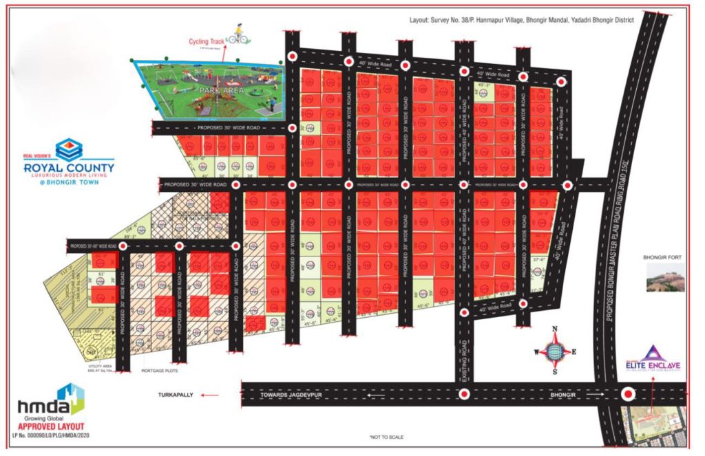 Layout Plan of Royal County